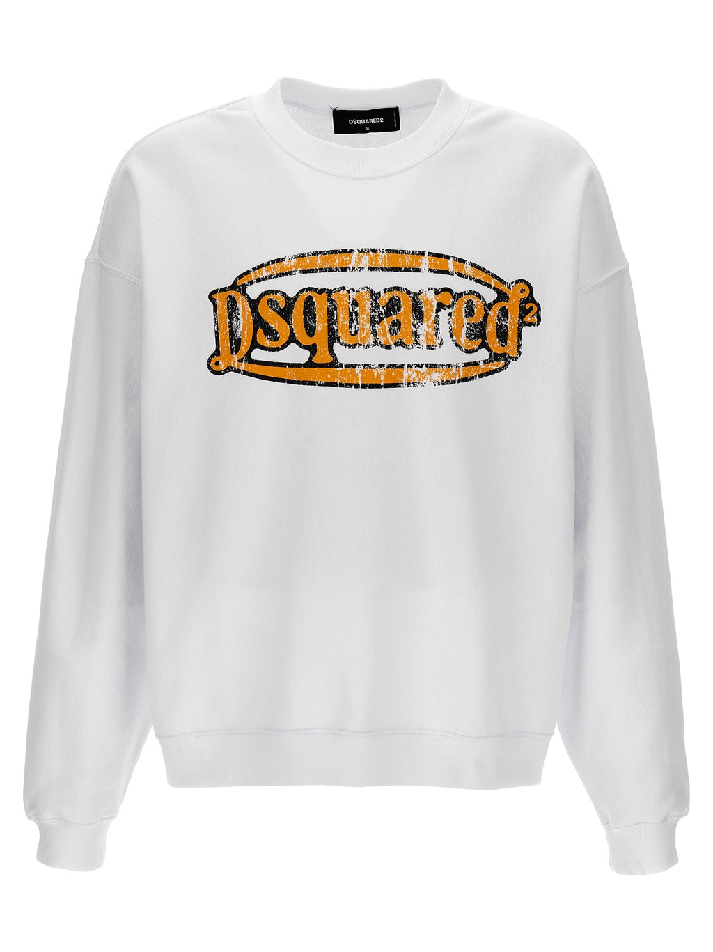 Dsquared² White Cotton Sweatshirt