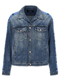 Dsquared² Blue Cotton Denim Jacket