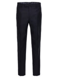 Etro Blue Cotton Dress Pants