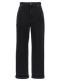 Golden Goose Black Cotton Relaxed Fit Jeans