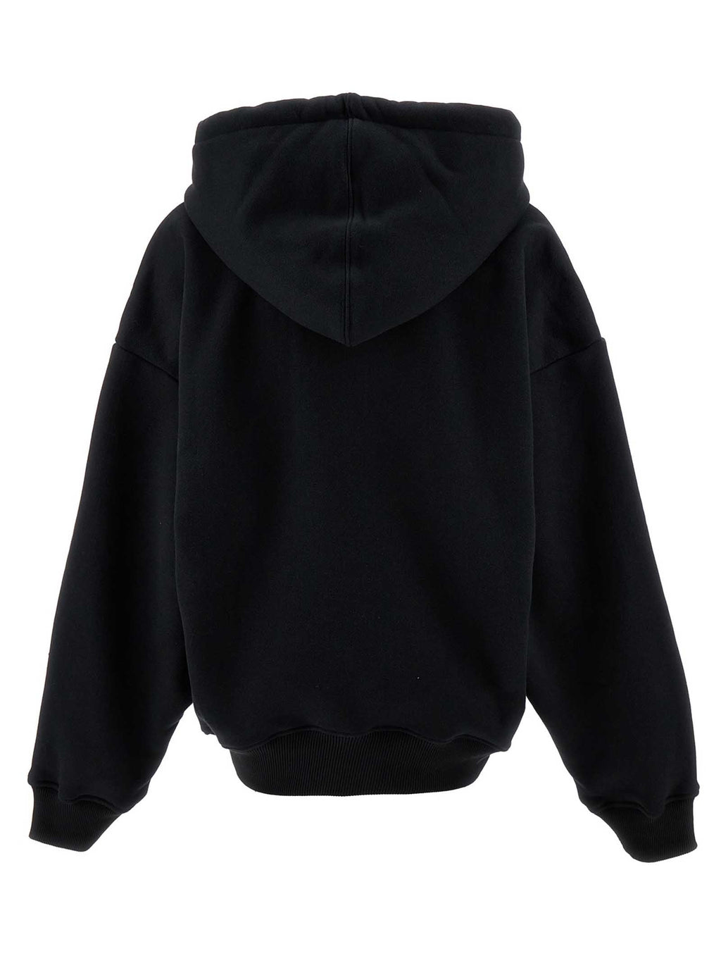 Off-White Black Cotton Hoodie