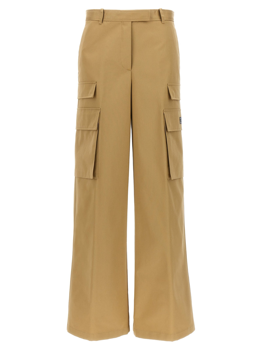 Versace Beige Cotton Cargo Pants