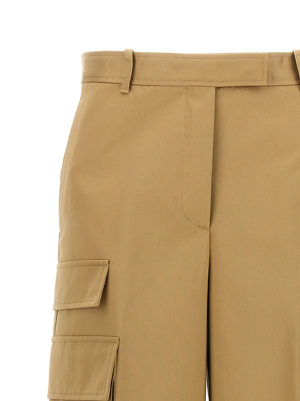 Versace Beige Cotton Cargo Pants