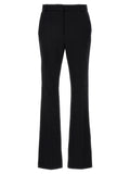 Sportmax Black Cotton Casual Pants