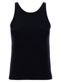 Max Mara Blue Virgin Wool Tank Tops