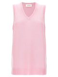Sportmax Multicolor Wool Sleeveless Jacket