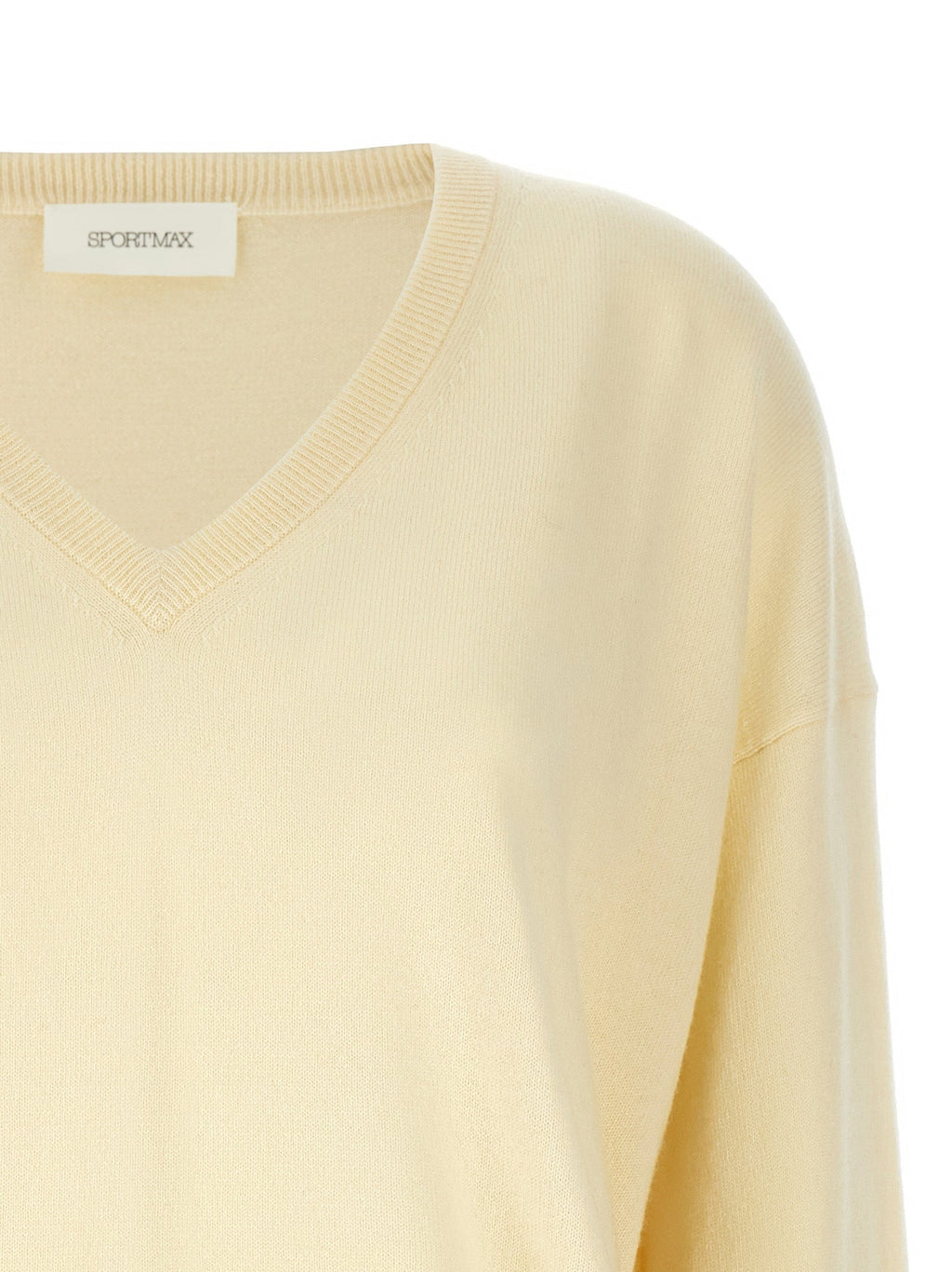 Sportmax Bicolor Wool Cardigan