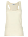 Max Mara White Cashmere Tank Tops