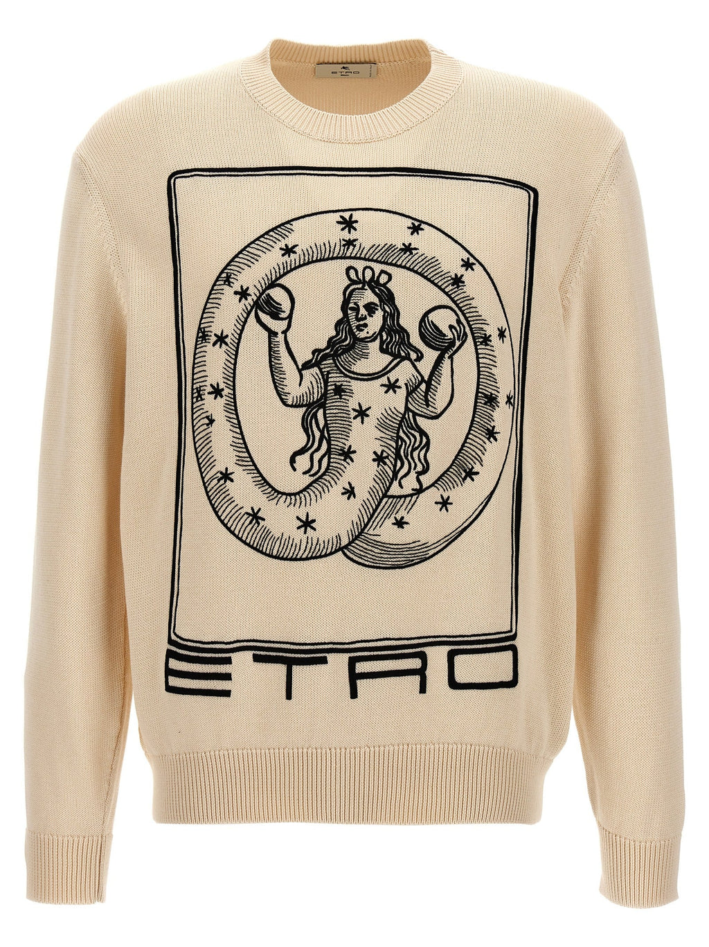 Etro Beige Cotton Cardigan