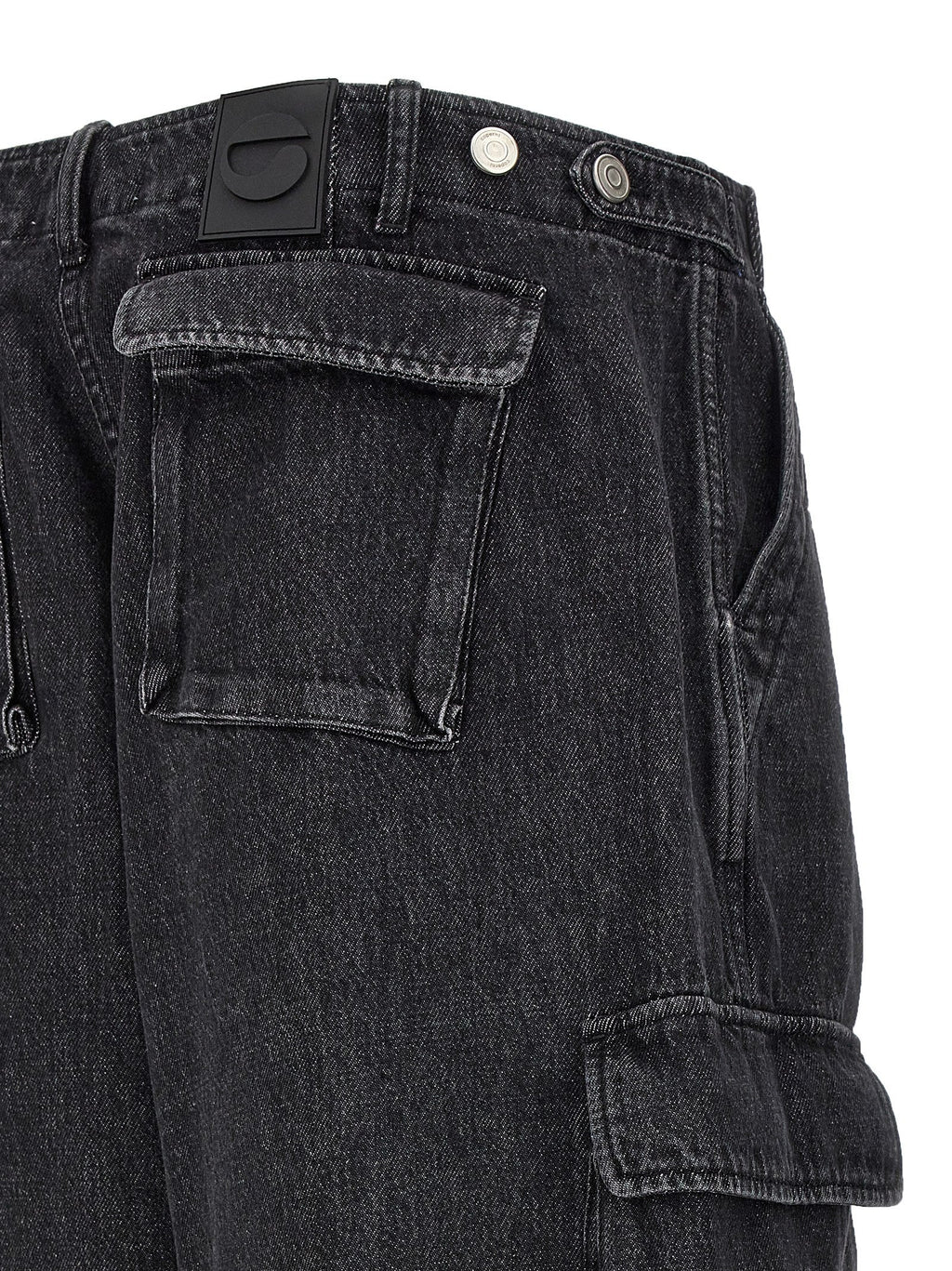 Coperni Black Cotton Jeans Denim