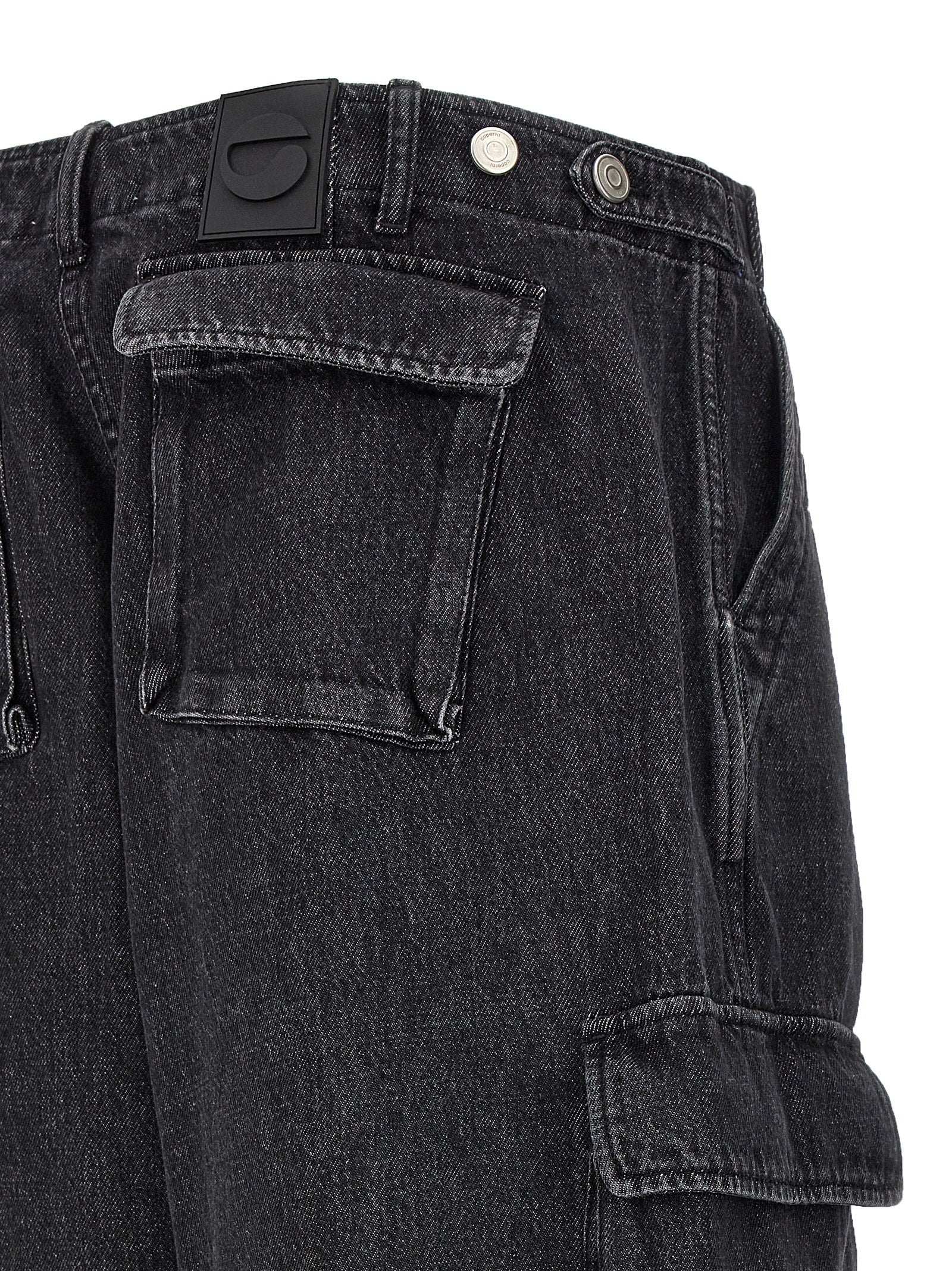 Coperni Black Cotton Jeans Denim