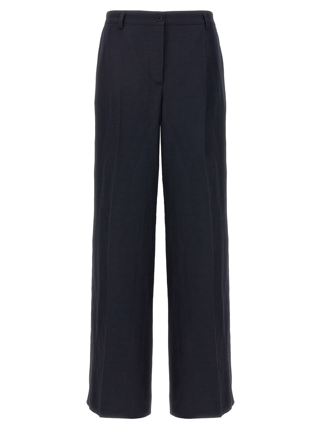 P.A.R.O.S.H. Blue Viscose Casual Pants