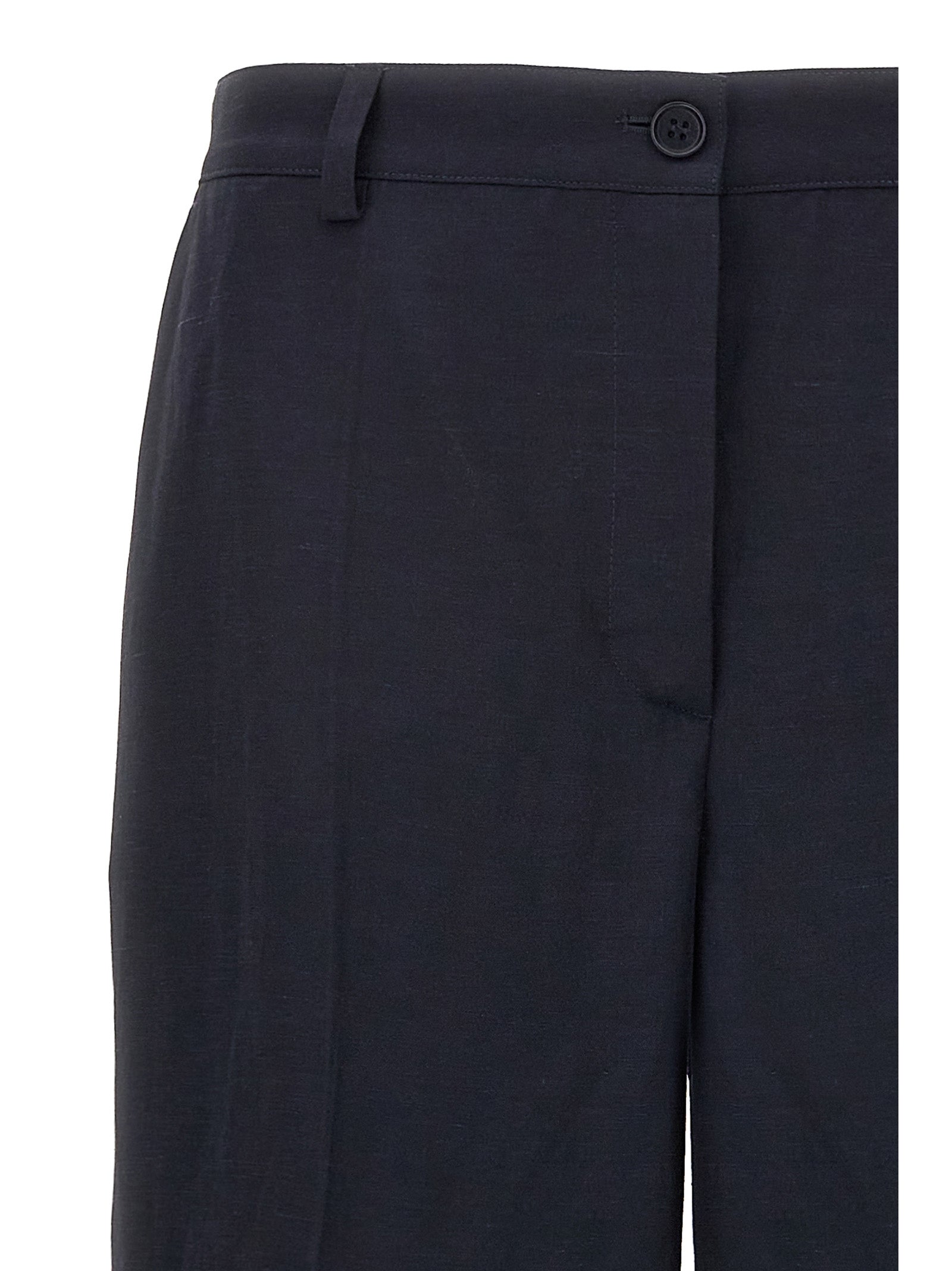 P.A.R.O.S.H. Blue Viscose Casual Pants