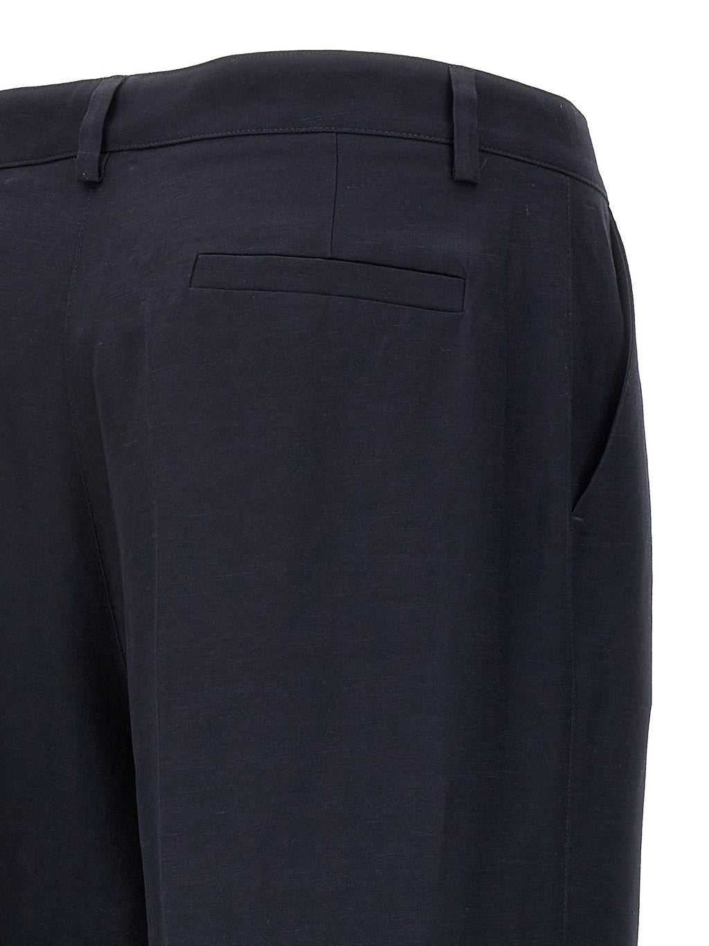 P.A.R.O.S.H. Blue Viscose Casual Pants