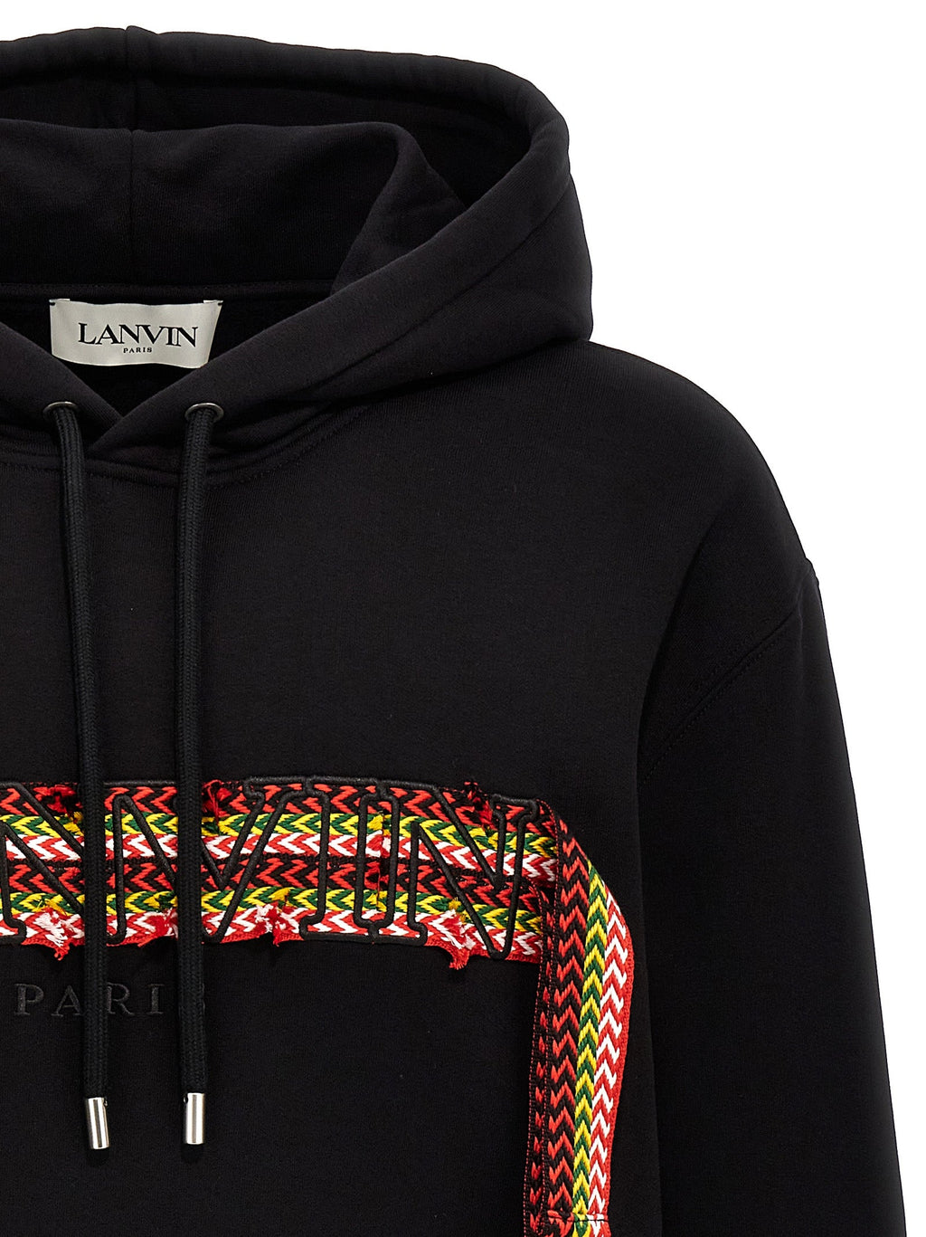 Lanvin Black Cotton Sweatshirt