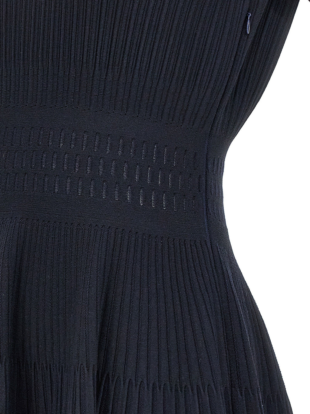 ANTONINO VALENTI Blue Viscose Midi Dress