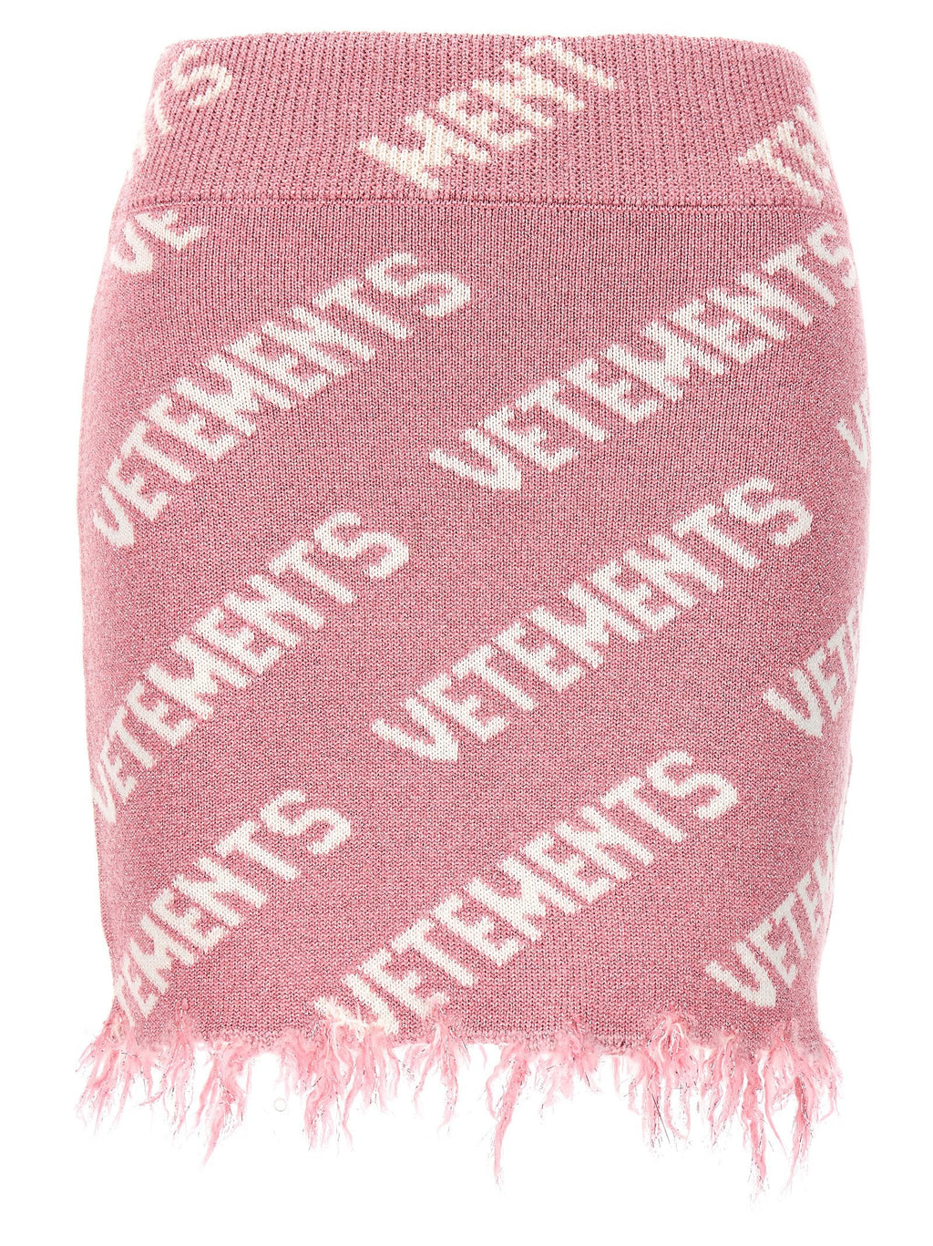 Vetements Multicolor Viscose Long Skirt