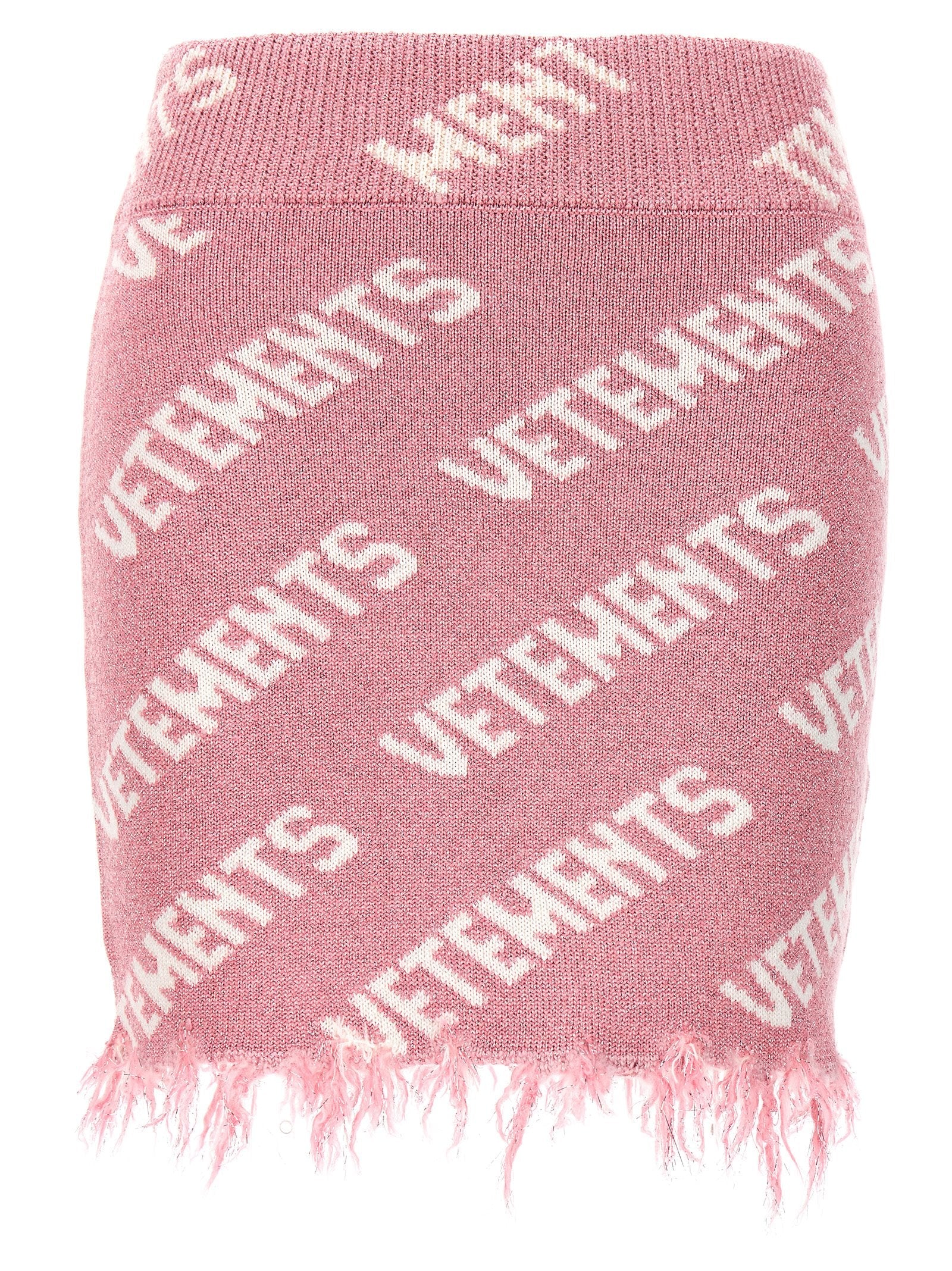 Vetements Multicolor Viscose Long Skirt