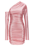 The Andamane Multicolor Mohair Short Dress