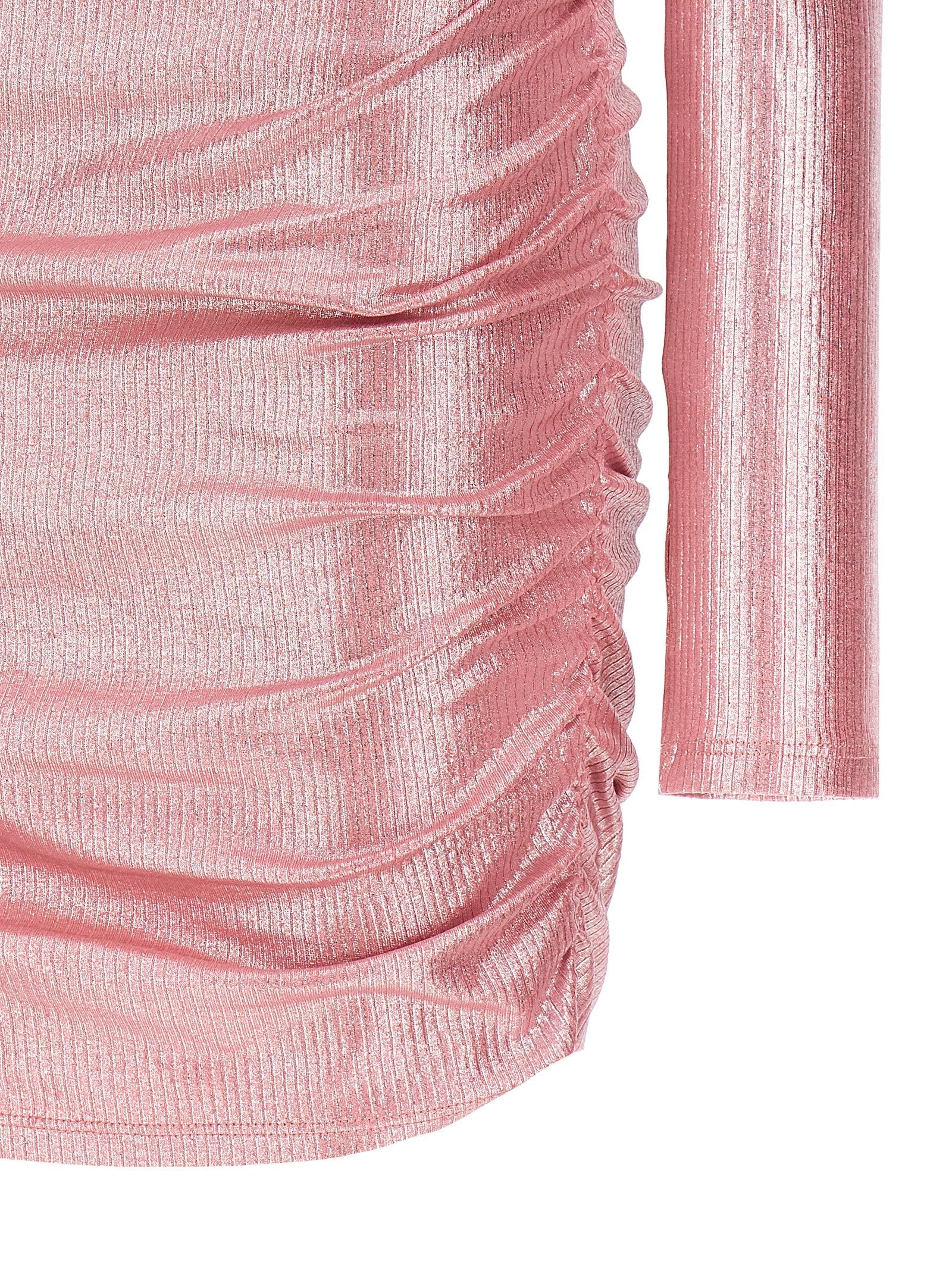 The Andamane Multicolor Mohair Short Dress