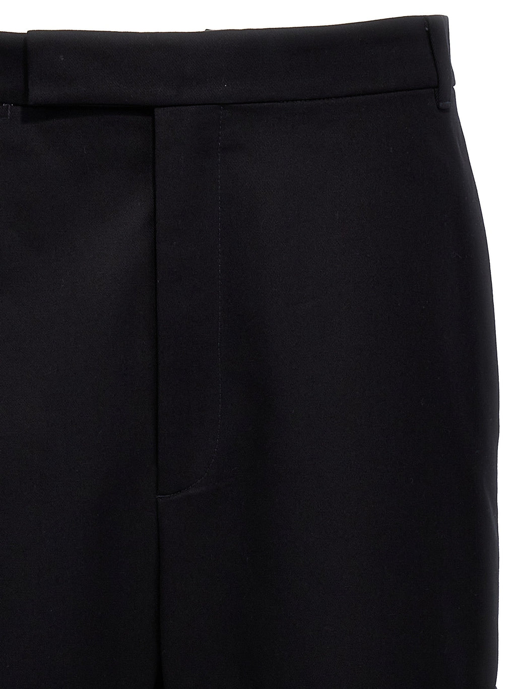 Thom Browne Blue Cotton Casual Pants