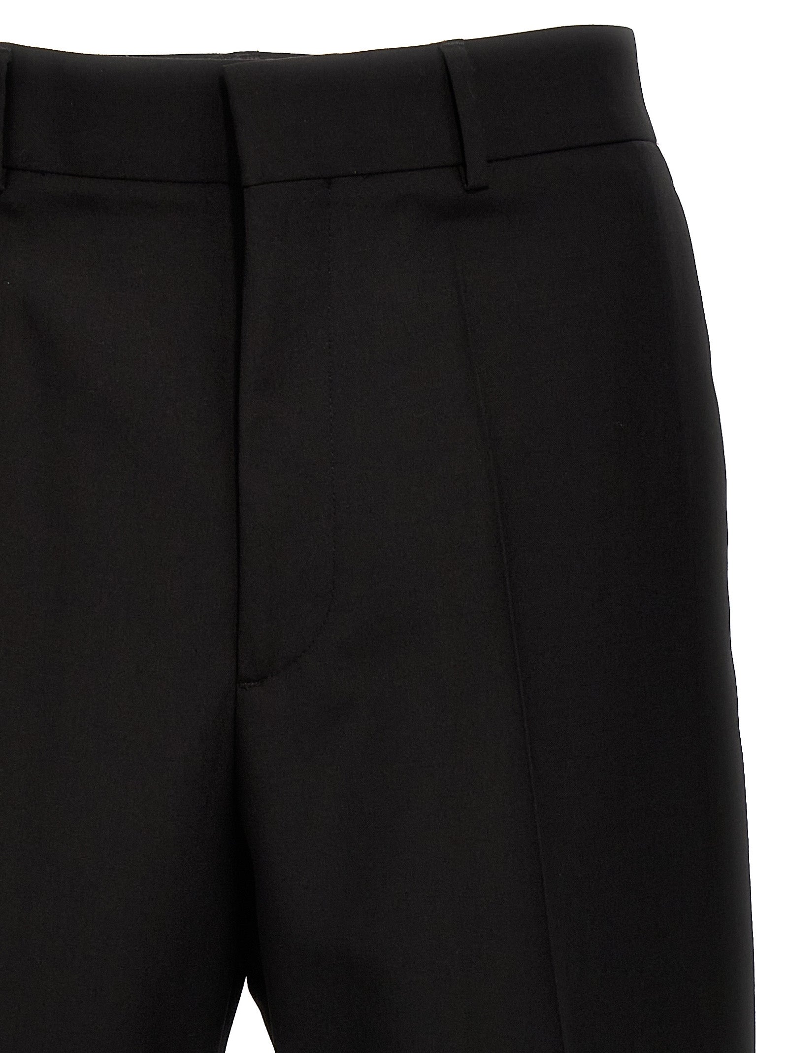 Valentino Garavani Black Virgin Wool Dress Pants