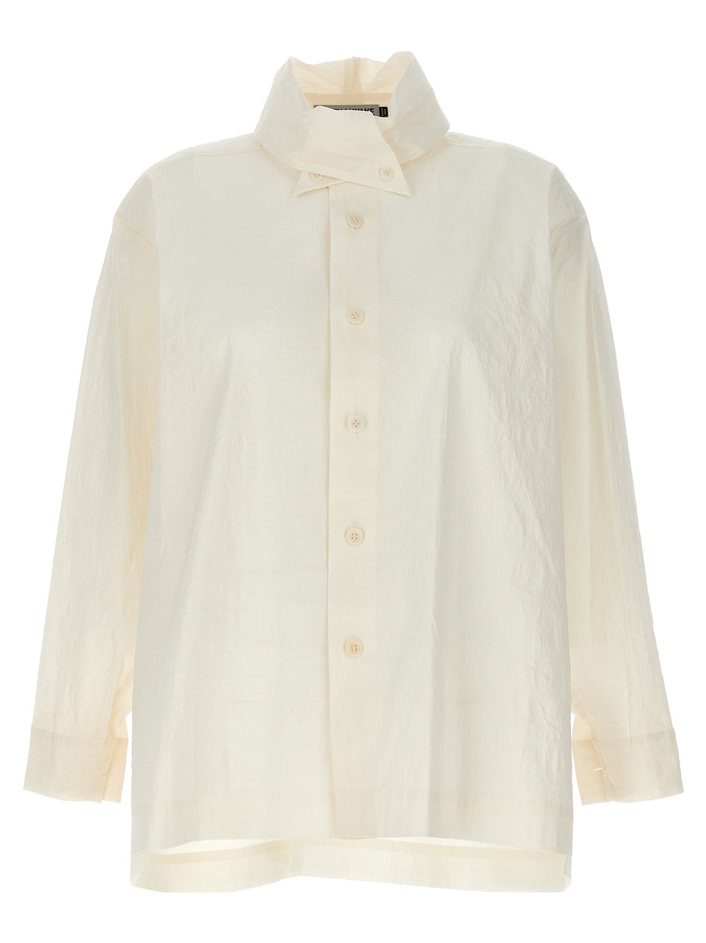 Issey Miyake White Fibers Blouse