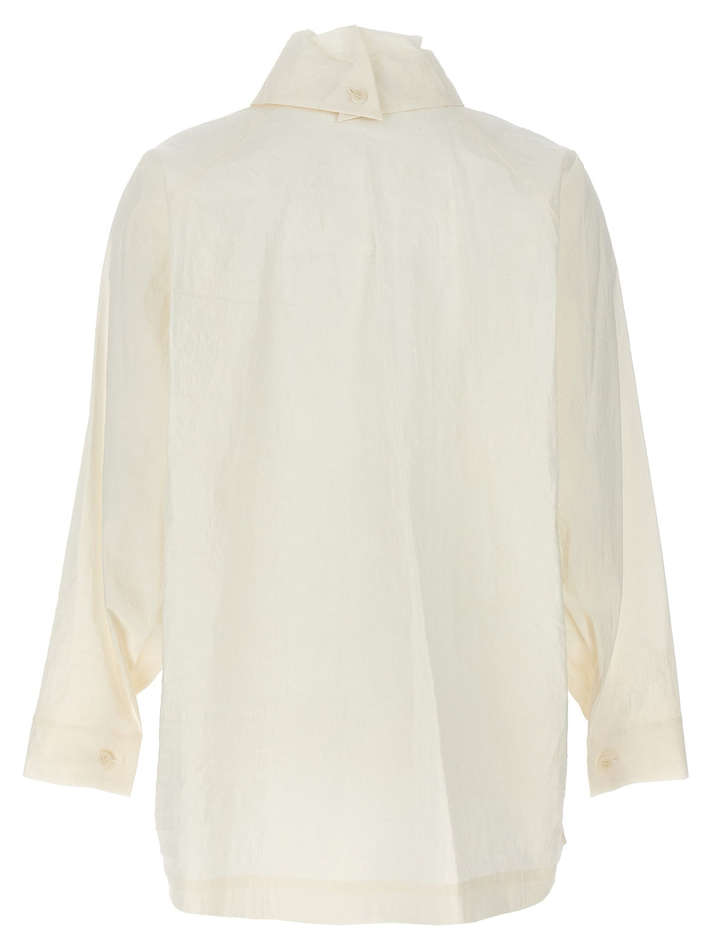 Issey Miyake White Fibers Blouse