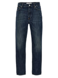 Department 5 Blue Cotton Straight-Leg Jeans