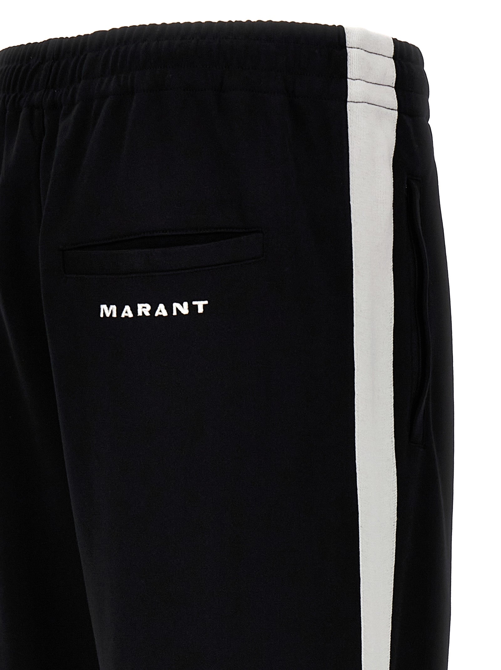 Isabel Marant Bicolor Polyester Joggers (Workout Pants)