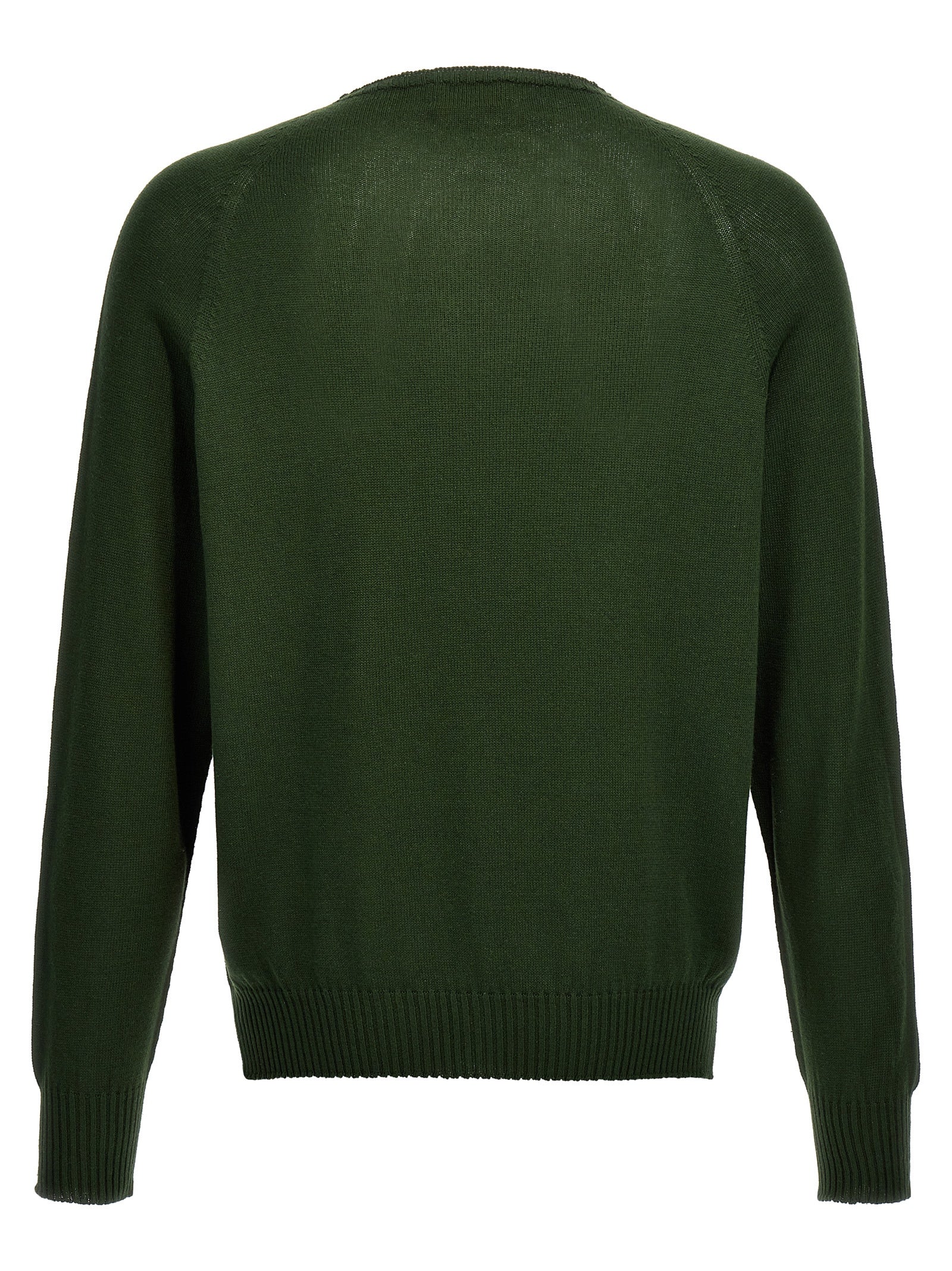 MA'RY'YA Bicolor Cotton Cardigan