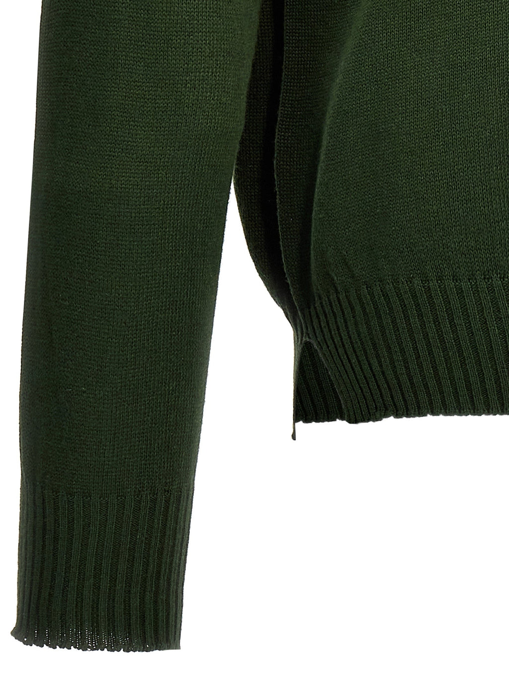 MA'RY'YA Bicolor Cotton Cardigan