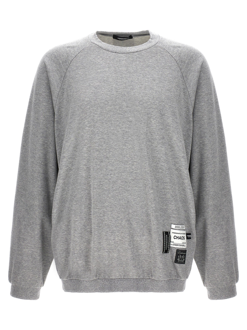 Undercover Gray Cotton Sweatshirt