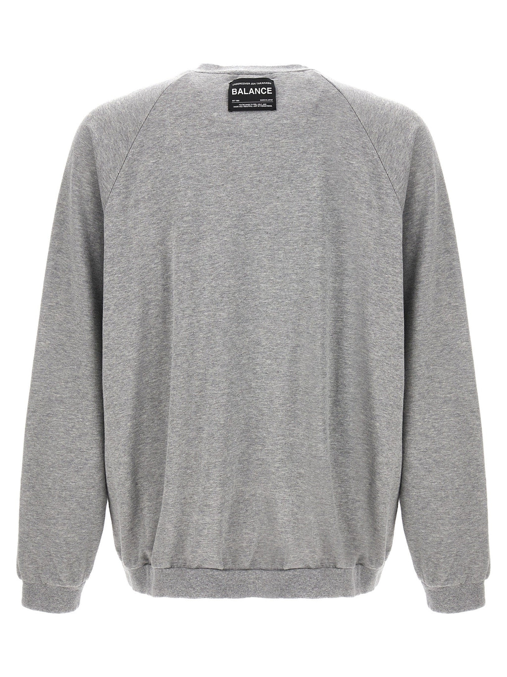 Undercover Gray Cotton Sweatshirt