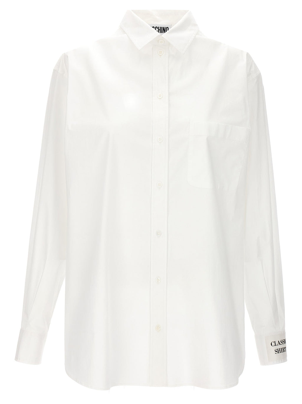 Moschino White Cotton Blouse