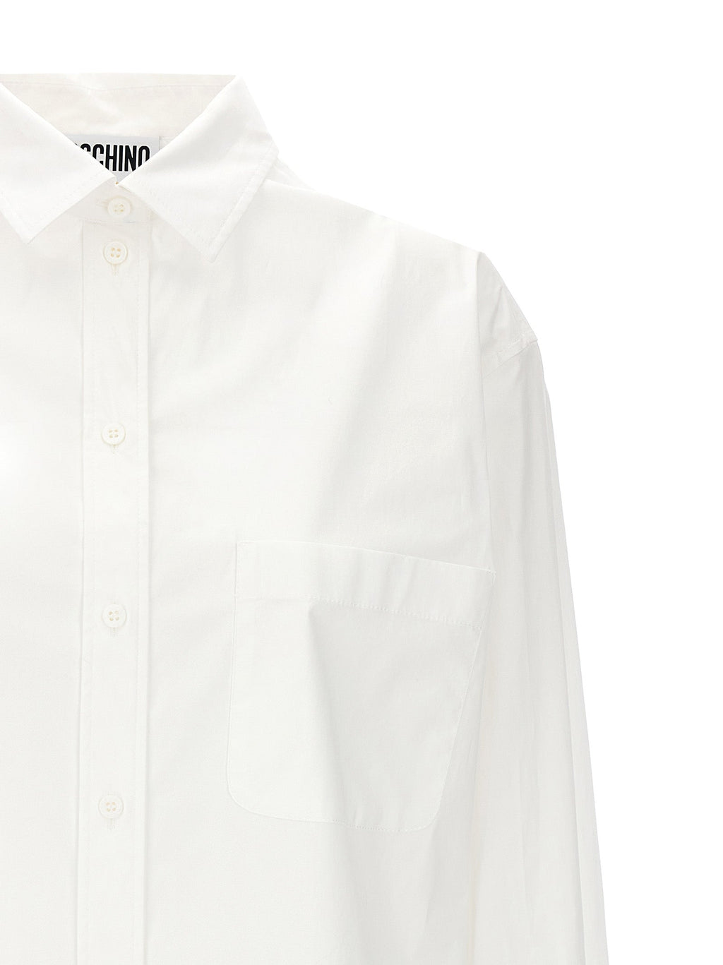 Moschino White Cotton Blouse