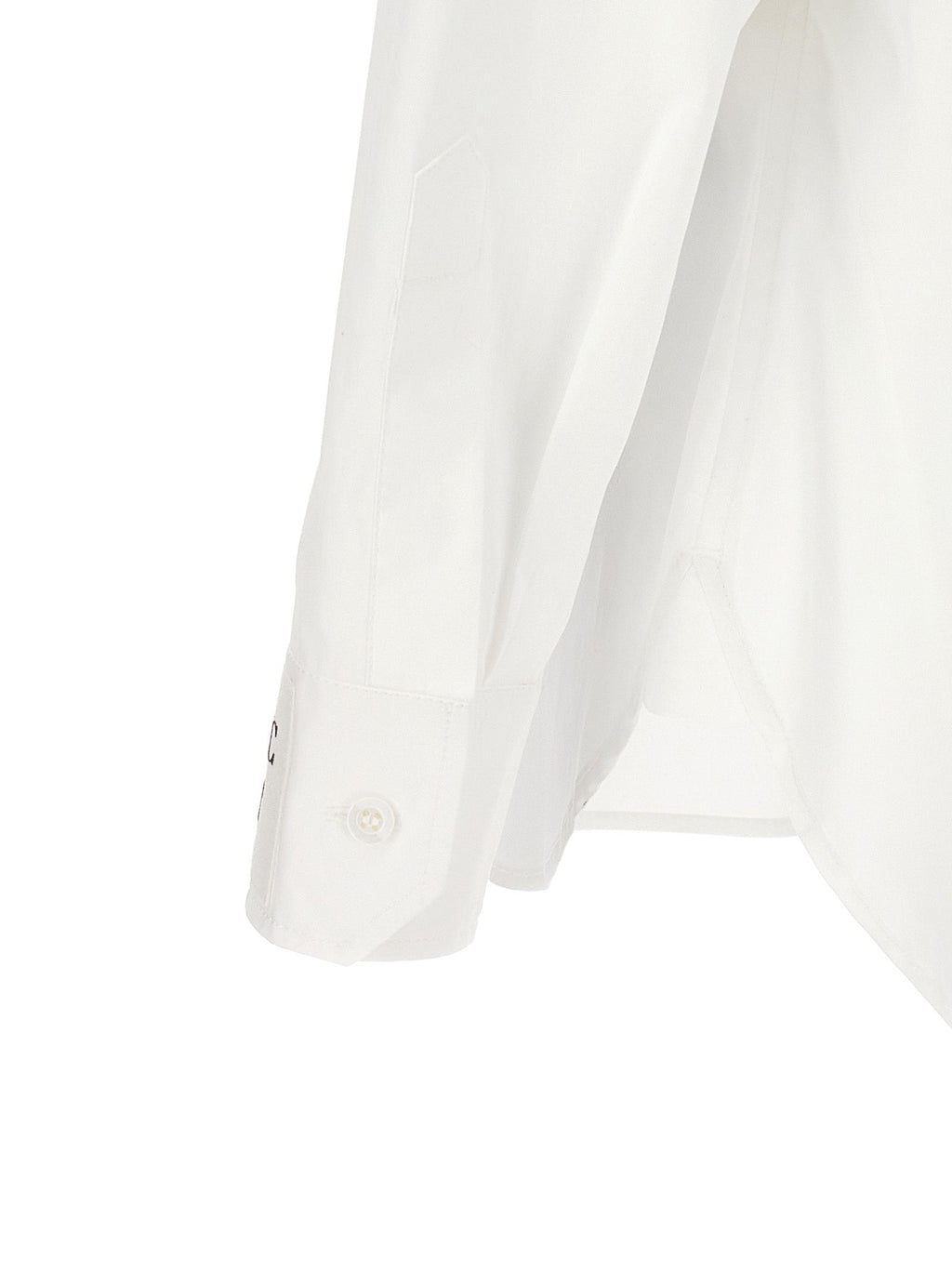 Moschino White Cotton Blouse