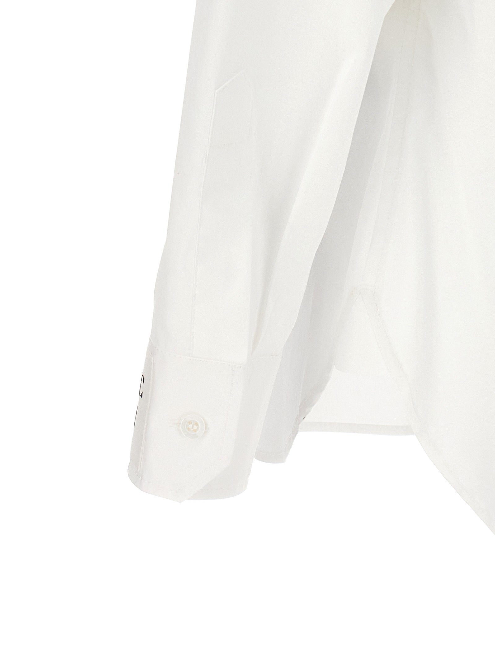 Moschino White Cotton Blouse