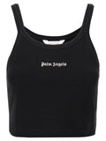 Palm Angels Bicolor Cotton Sport Bra