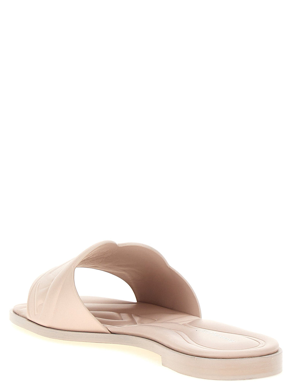 Alexander McQueen Multicolor Calfskin Slides