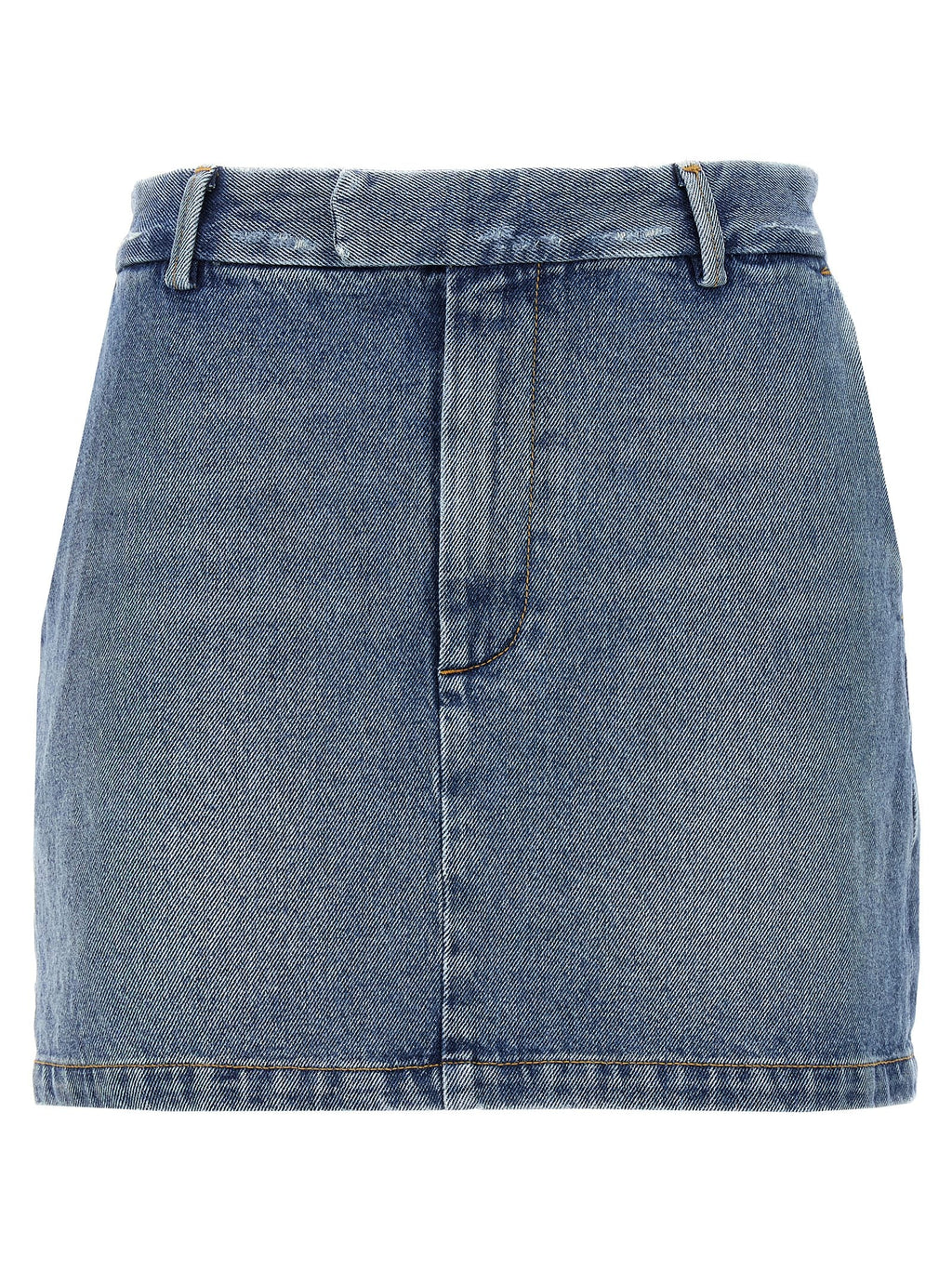 Armarium Blue Cotton Long Skirt
