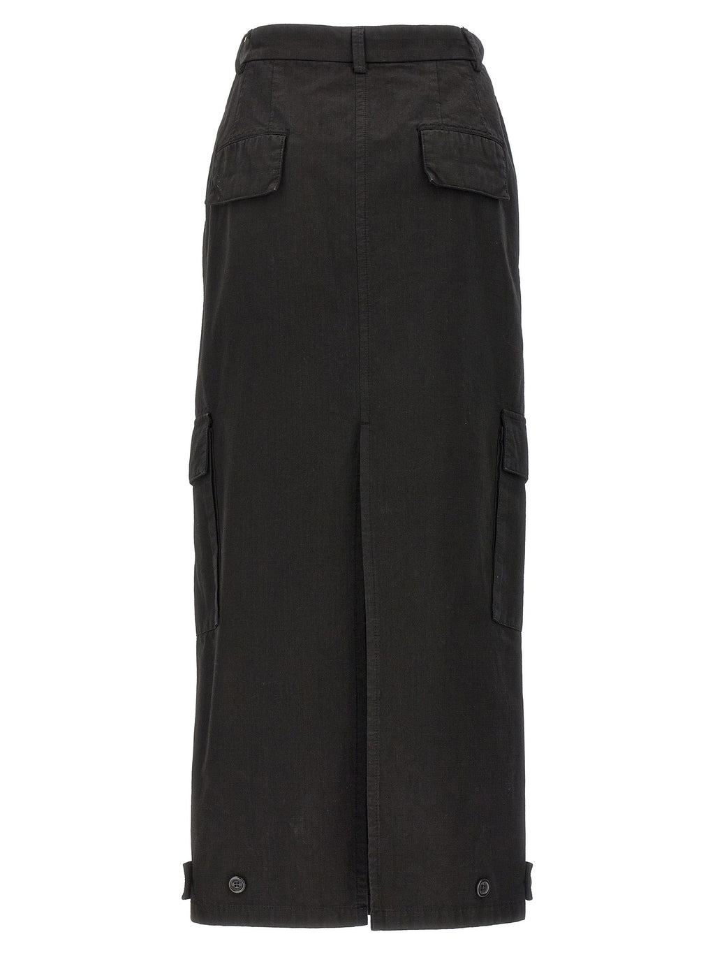 Armarium Black Cotton Mini Skirt