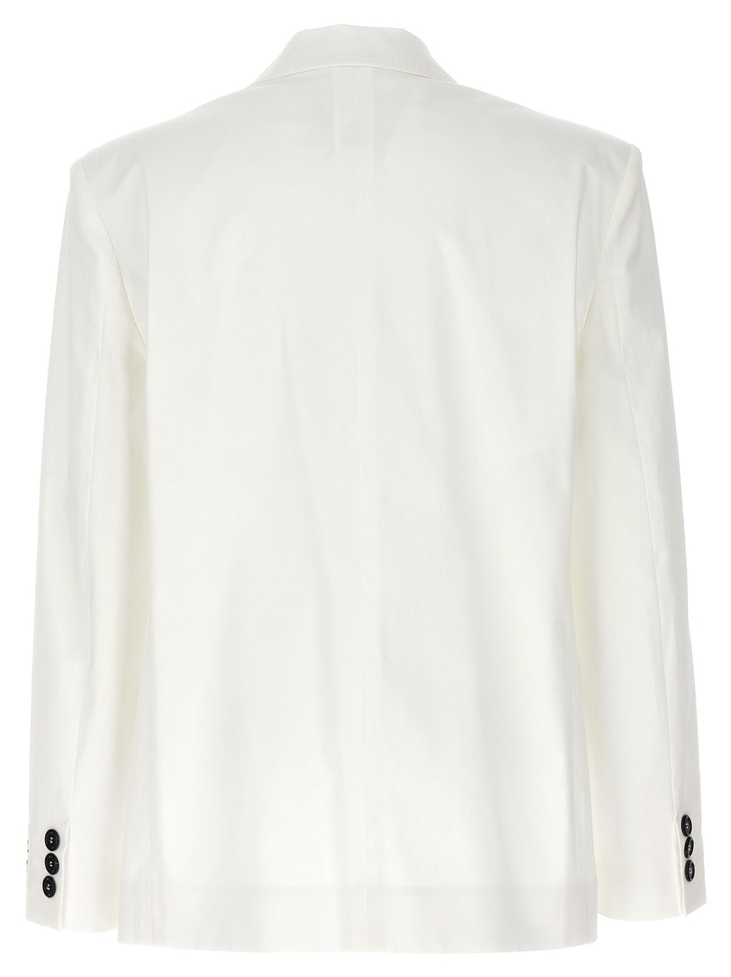 Moschino White Cotton Blazer