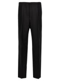 Fendi Black Virgin Wool Dress Pants