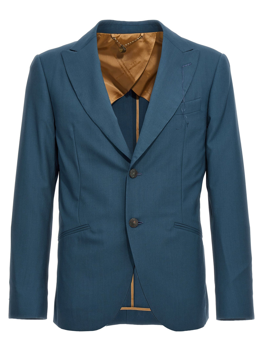 MAURIZIO MIRI Blue Wool Blazer