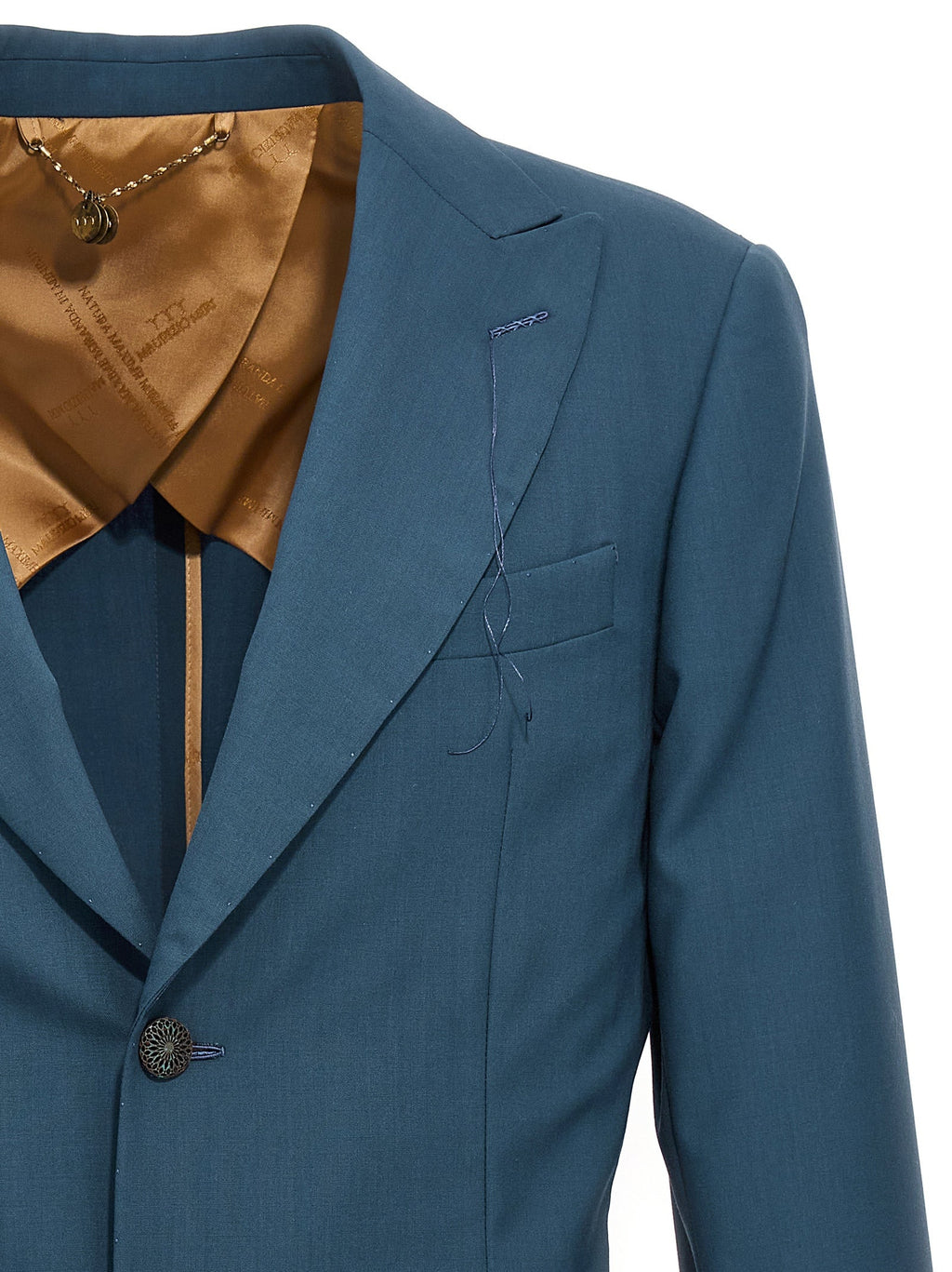 MAURIZIO MIRI Blue Wool Blazer