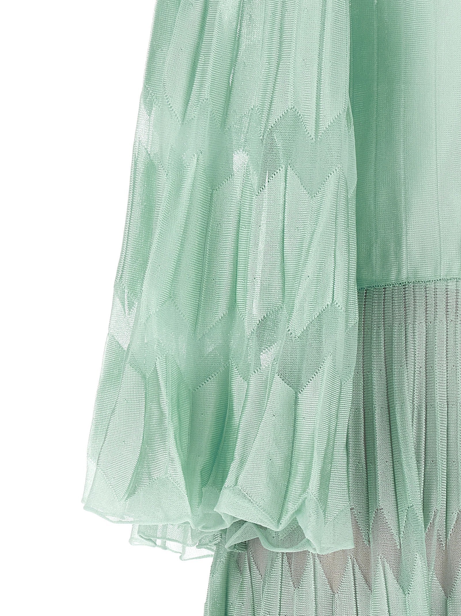 ANTONINO VALENTI Bicolor Viscose Long Dress