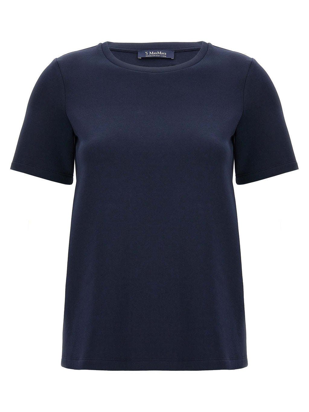'S Max Mara Blue Cotton T-Shirt
