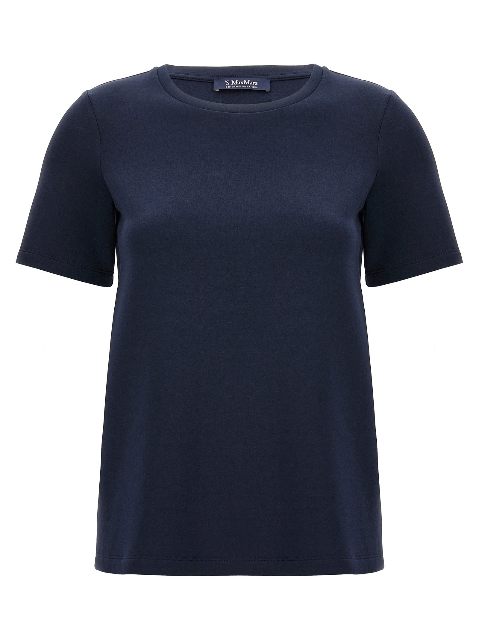 'S Max Mara Blue Cotton T-Shirt