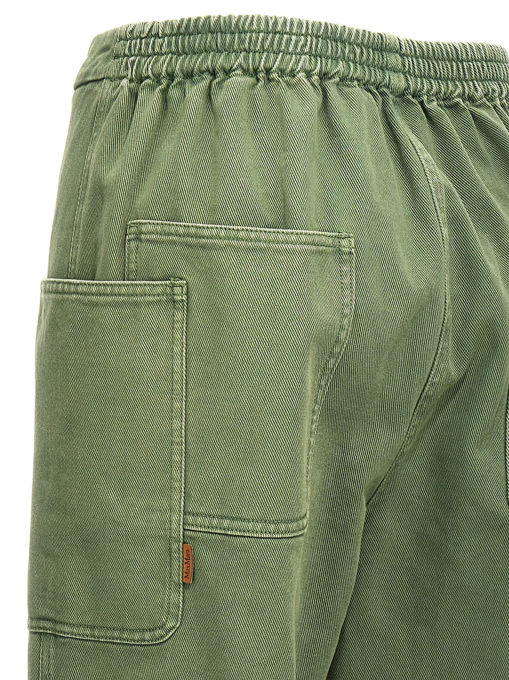 Max Mara Bicolor Cotton Casual Pants